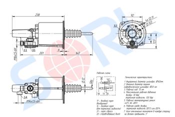 4 949 р. ПГУ SHACMAN SHAANXI X3000 (430мм) SORL  с доставкой в г. Кемерово. Увеличить фотографию 6