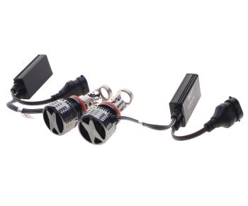 5 599 р. Лампа светодиодная 12V H11 PGJ19-2 с линзой бокс (2шт.) MTF  с доставкой в г. Кемерово. Увеличить фотографию 2