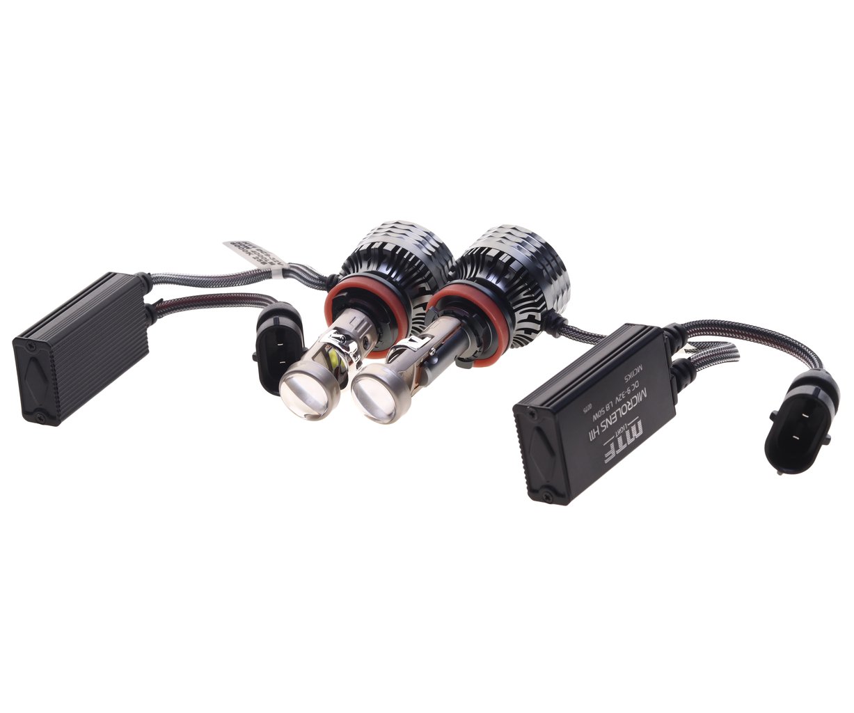 5 599 р. Лампа светодиодная 12V H11 PGJ19-2 с линзой бокс (2шт.) MTF  с доставкой в г. Кемерово