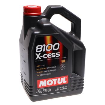 7 199 р. Масло моторное 8100 X-CESS 5W30 синт.5л MOTUL  с доставкой в г. Кемерово. Увеличить фотографию 1