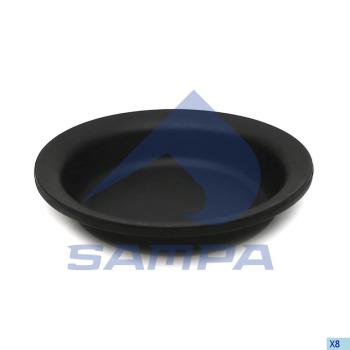 299 р. Мембрана 30" не глубокая (d=203мм,h=38мм) SAMPA  с доставкой в г. Кемерово. Увеличить фотографию 1