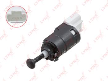 799 р. Выключатель PEUGEOT 206 (06-),307 (00-10) CITROEN C3 (03-),C5 (01-04) стоп-сигнала LYNX  с доставкой в г. Кемерово. Увеличить фотографию 1