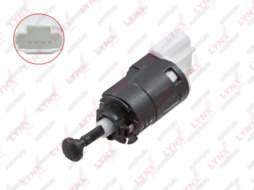 799 р. Выключатель PEUGEOT 206 (06-),307 (00-10) CITROEN C3 (03-),C5 (01-04) стоп-сигнала LYNX  с доставкой в г. Кемерово