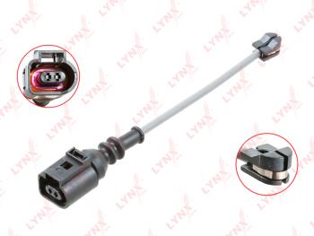 459 р. Датчик износа тормозных колодок VW Golf 7 AUDI A3 SKODA Octavia A7 передний LYNX  с доставкой в г. Кемерово. Увеличить фотографию 1
