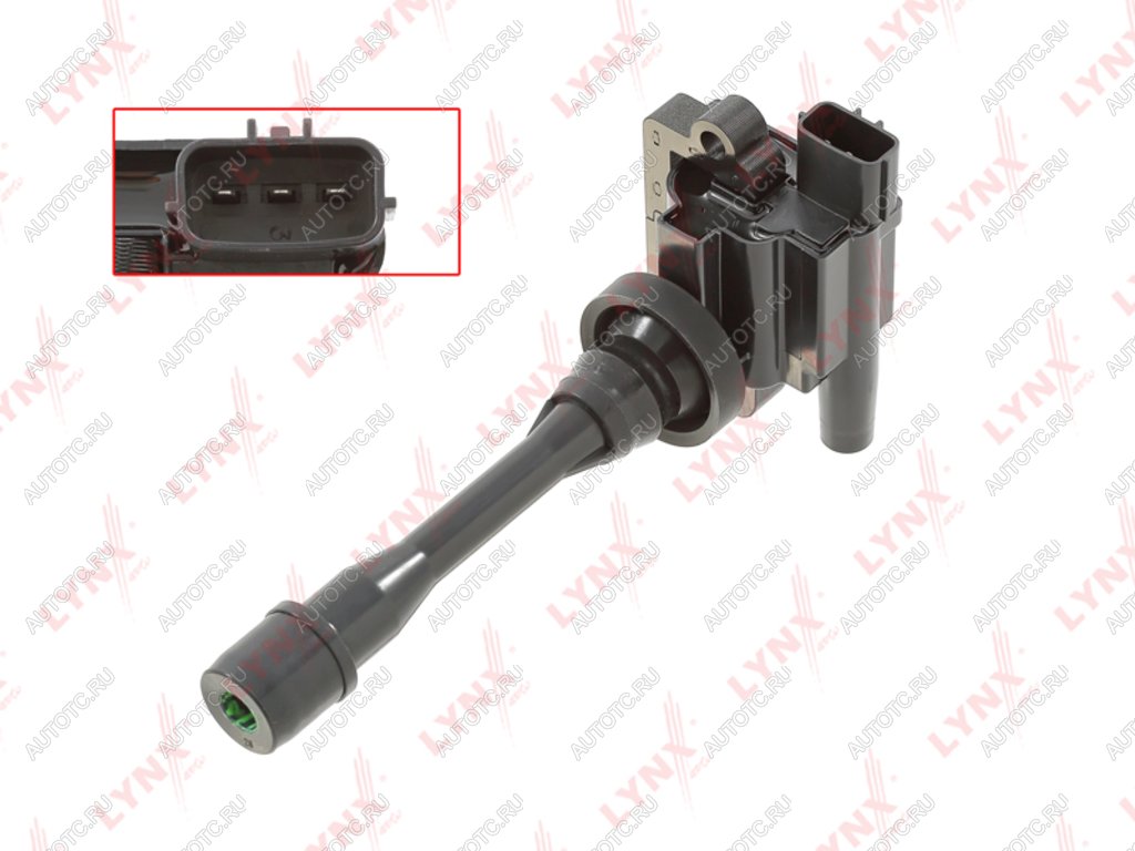 3 299 р. Катушка зажигания MITSUBISHI Carisma,Lancer,Outlander,Eclipse,Pajero LYNX  с доставкой в г. Кемерово