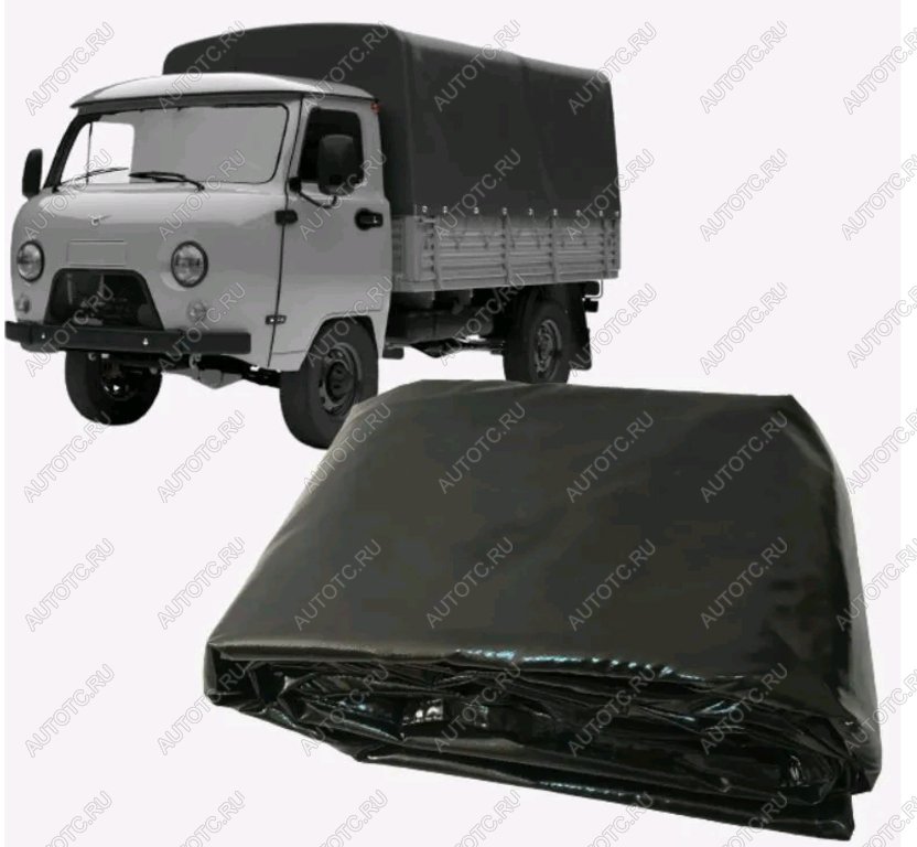 7 749 р. Тент УАЗ-33036 (металлическая платформа) 2-х сторонний усиленный НО ТЕНТ-ПРОМ  с доставкой в г. Кемерово