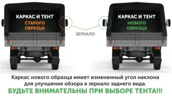 7 749 р. Тент УАЗ-33036 (металлическая платформа) 2-х сторонний усиленный НО ТЕНТ-ПРОМ  с доставкой в г. Кемерово. Увеличить фотографию 2