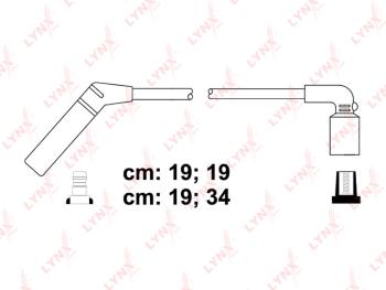 1 539 р. Провод высоковольтный DAEWOO Matiz (98-) (0.8) CHEVROLET Spark (0.8) комплект LYNX  с доставкой в г. Кемерово. Увеличить фотографию 2