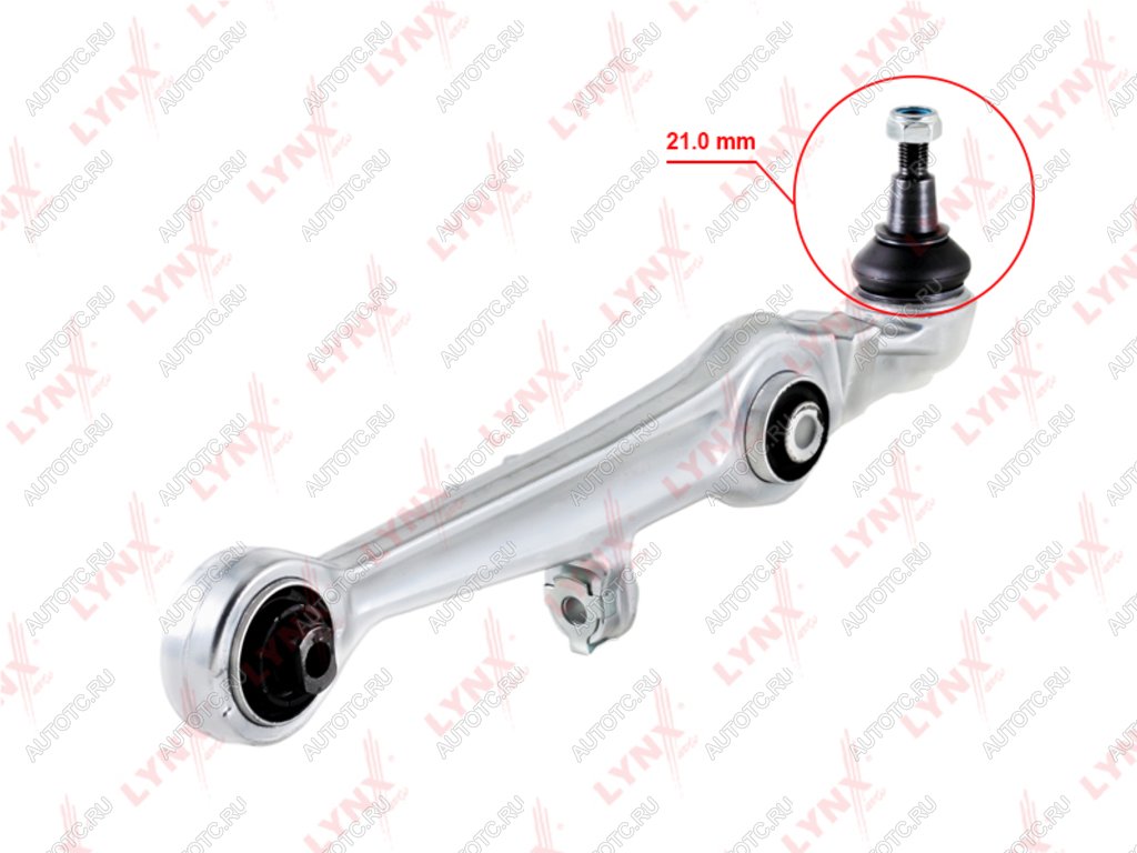 4 199 р. Рычаг подвески VW Passat B5 AUDI A4,A6,A8 (04-) передней нижний левыйправый LYNX  с доставкой в г. Кемерово