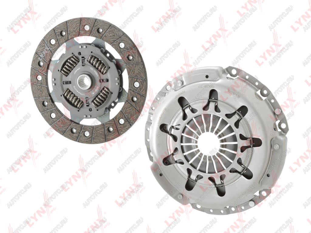 8 449 р. Сцепление FORD Focus,Mondeo,C-Max (1.41.61.8) (16V) (без подшипника) LYNX  с доставкой в г. Кемерово