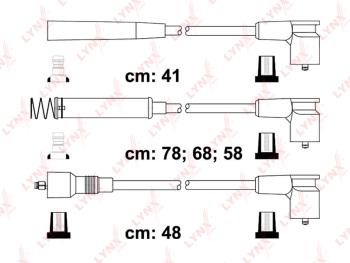 1 989 р. Провод высоковольтный OPEL Astra F (1.82.0),Vectra A (1.82.0) комплект LYNX  с доставкой в г. Кемерово. Увеличить фотографию 1