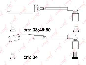1 649 р. Провод высоковольтный DAEWOO Nexia (8V) CHEVROLET Lanos (8V),Aveo (1.4) (8V) комплект LYNX  с доставкой в г. Кемерово. Увеличить фотографию 2