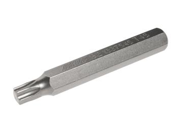 148 р. Бита TORX Т45х75мм 10мм удлиненная S2 JTC  с доставкой в г. Кемерово. Увеличить фотографию 1