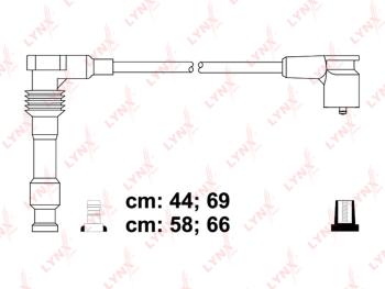 2 479 р. Провод высоковольтный OPEL Astra F (96-05),Vectra B (95-02) (1.4) комплект LYNX  с доставкой в г. Кемерово. Увеличить фотографию 1