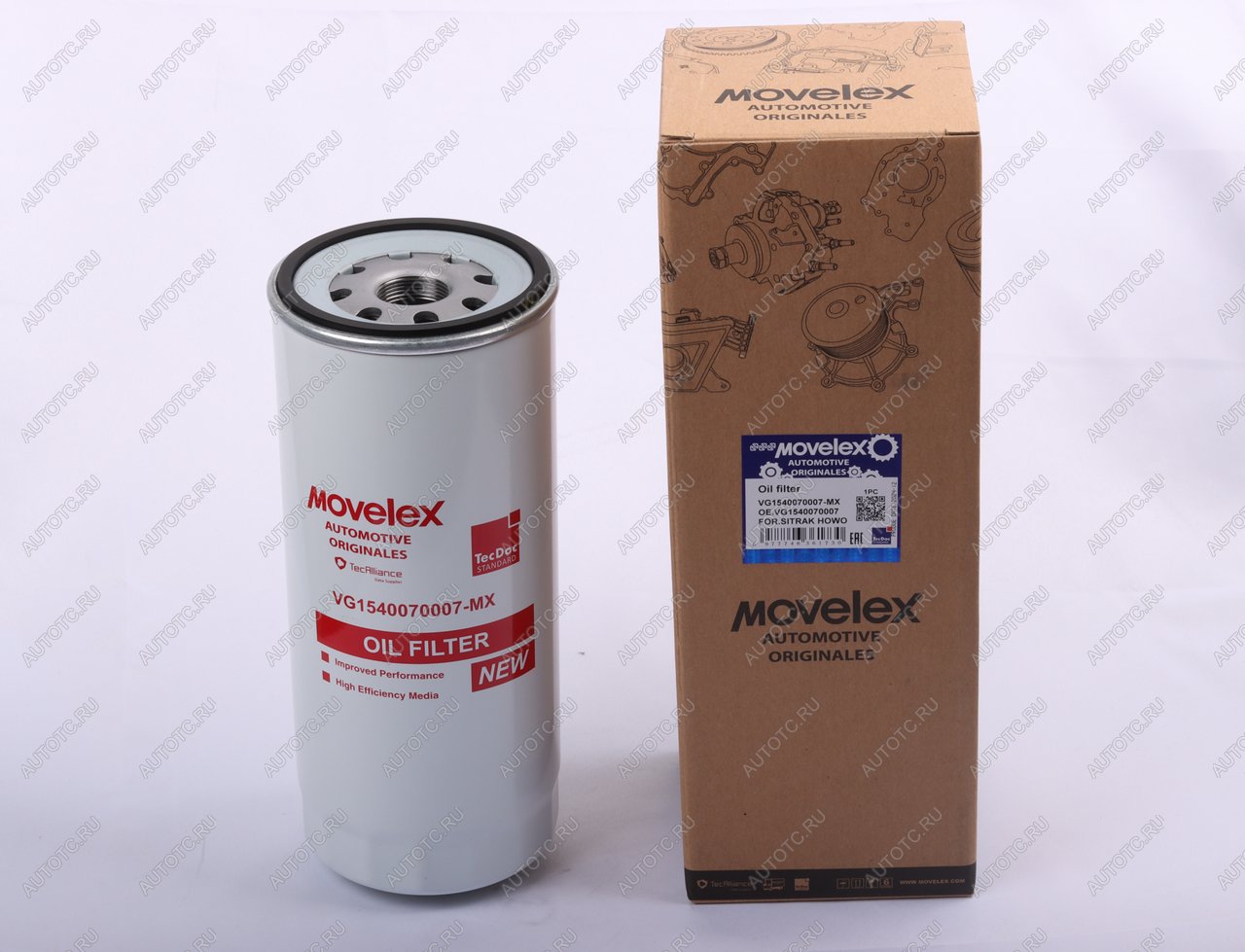 969 р. Фильтр масляный SITRAK HOWO ЕВРО-3 MOVELEX  с доставкой в г. Кемерово