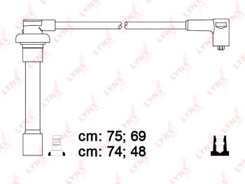 2 999 р. Провод высоковольтный HONDA Accord (90-98) (1.82.02.2),Civic (87-01) (1.31.6) комплект LYNX  с доставкой в г. Кемерово. Увеличить фотографию 1