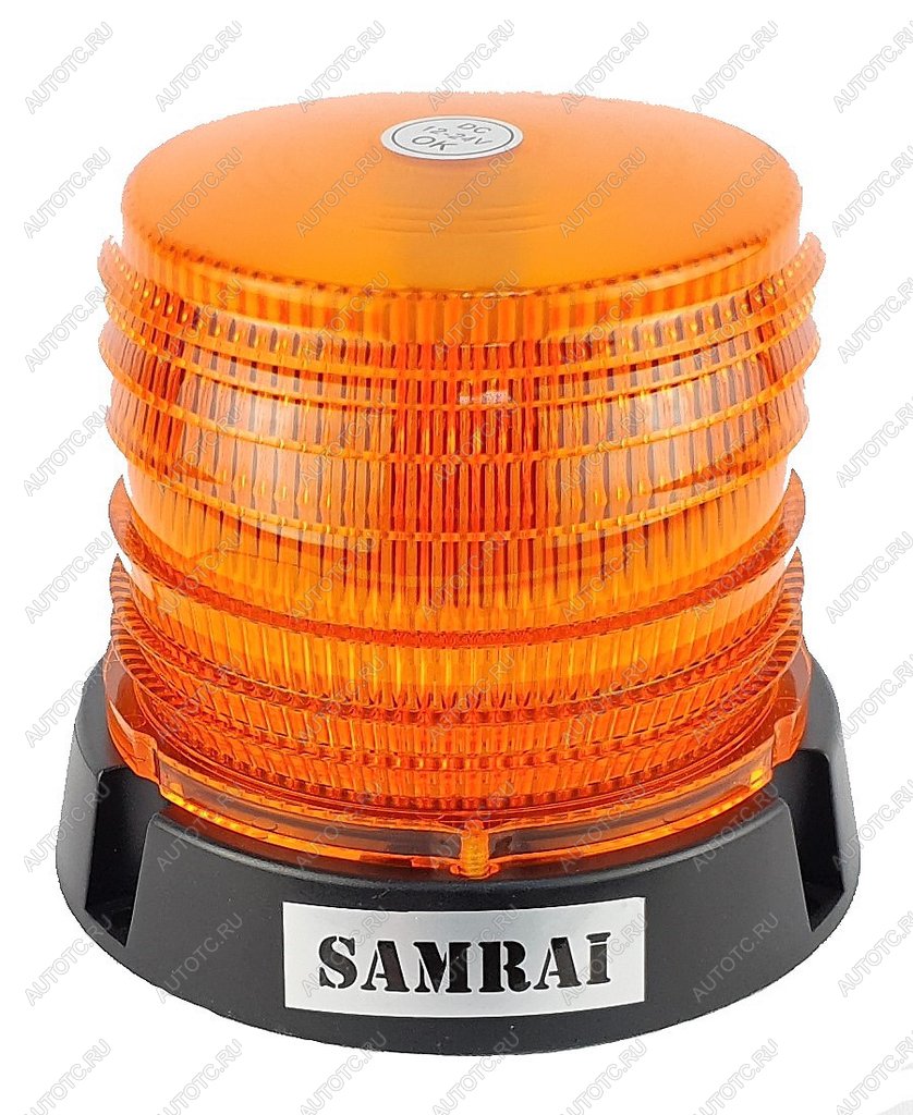 1 189 р. Маяк импульсный 1224V (16 светодиодов) 1 режим на магните желтый SAMRAI  с доставкой в г. Кемерово