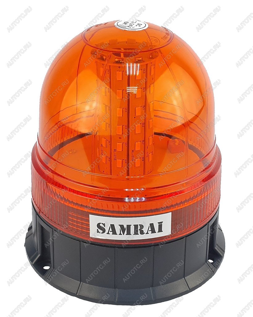 2 799 р. Маяк импульсный 1224V (60 светодиодов) 3 режима на магните желтый SAMRAI  с доставкой в г. Кемерово