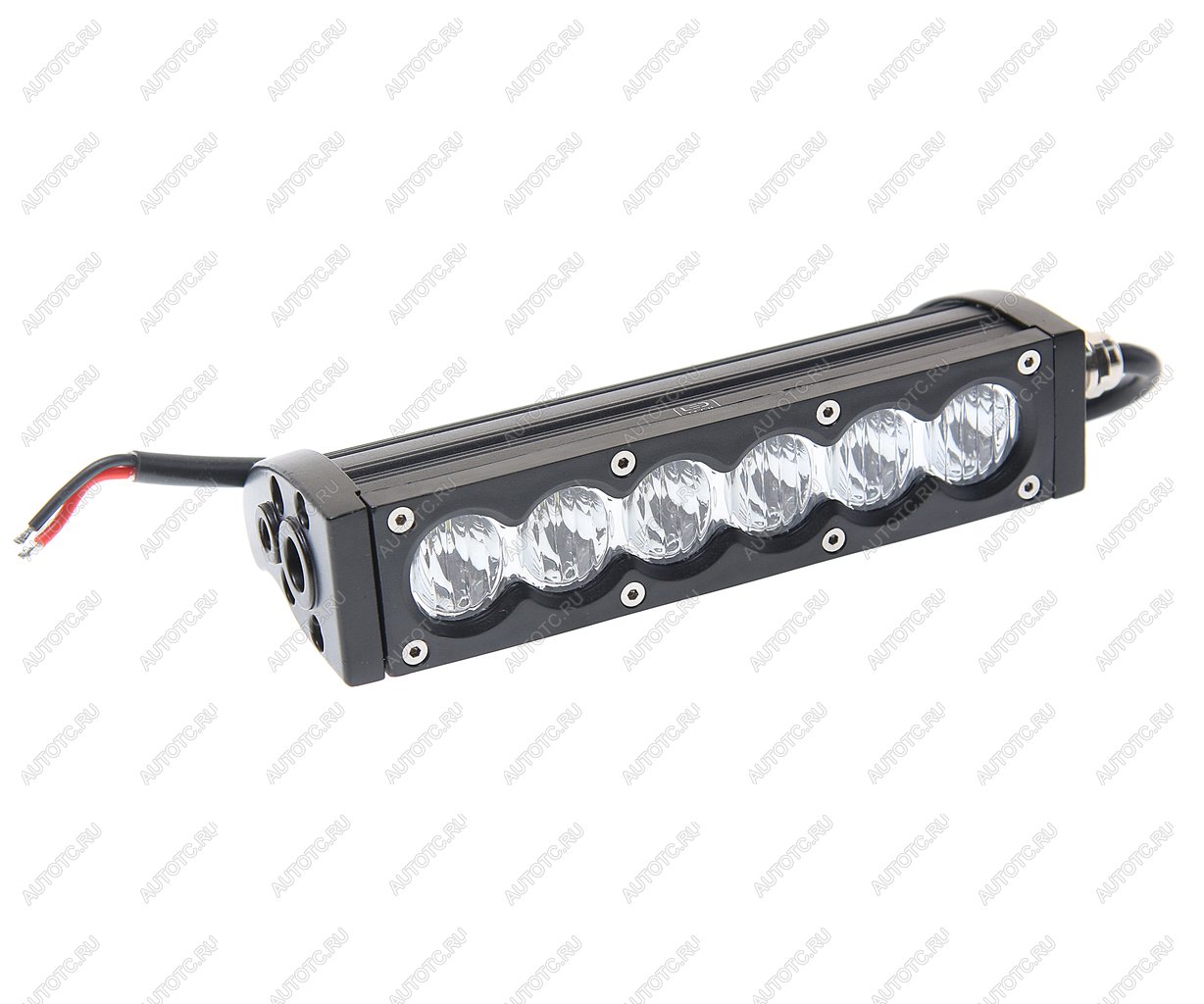 4 399 р. Балка светодиодная 1224V 30W (6 светодиодов) 180х46х74мм (ближний свет) однорядная SAMRAI  с доставкой в г. Кемерово