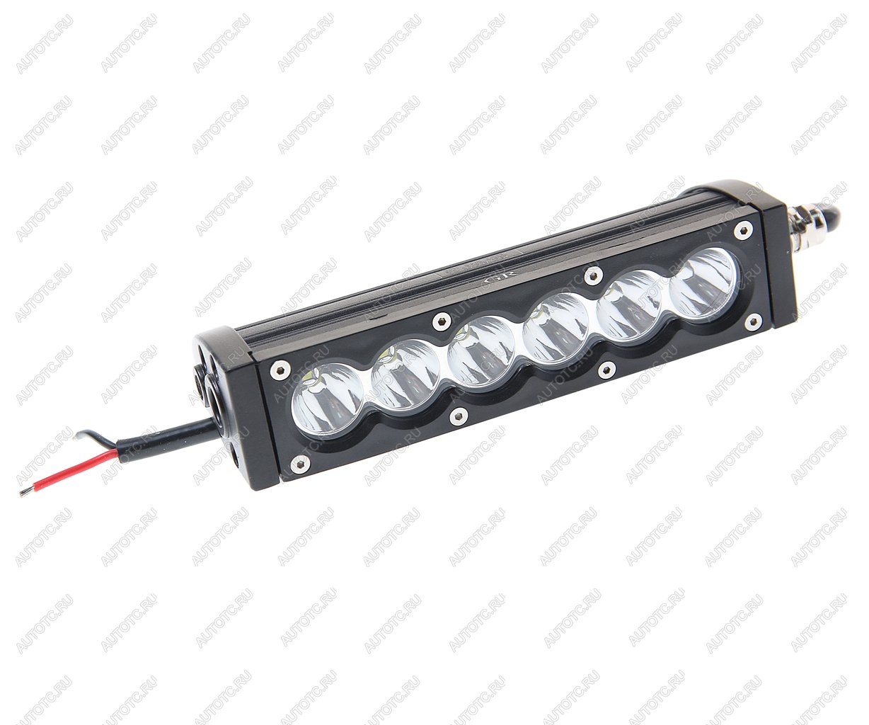 4 399 р. Балка светодиодная 1224V 30W (6 светодиодов) 180х46х74мм (дальний свет) однорядная SAMRAI  с доставкой в г. Кемерово