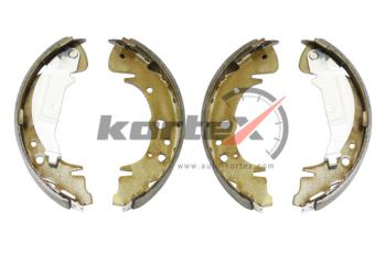 2 099 р. Колодки тормозные HYUNDAI Trajet (-06) KIA Carnival (-01) задние барабанные (4шт.) KORTEX  с доставкой в г. Кемерово. Увеличить фотографию 3