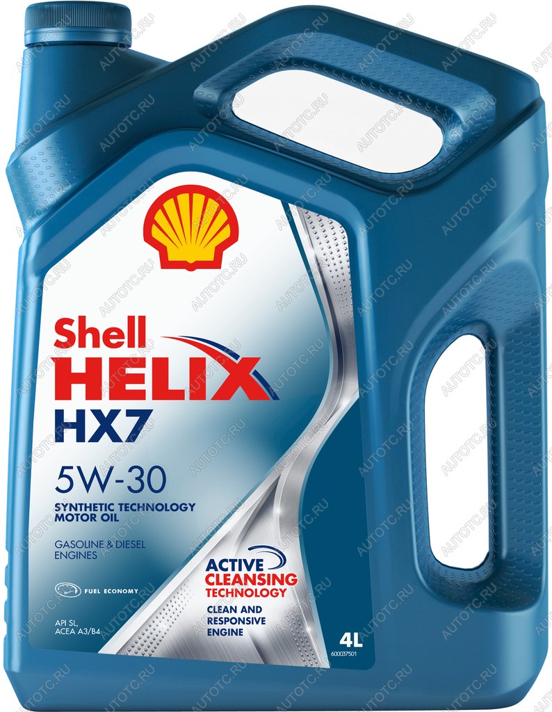 4 999 р. Масло моторное HELIX HX-7 5W30 A3B4SN псинт.4л SHELL  с доставкой в г. Кемерово