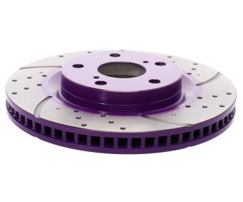8 549 р. Диск тормозной TOYOTA Camry (06-11-),Rav 4 (06-) LEXUS IS250 передний (перфорированный) (1шт.) NIBK  с доставкой в г. Кемерово. Увеличить фотографию 2