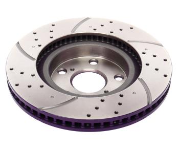Диск тормозной TOYOTA Camry (06-11-),Rav 4 (06-) LEXUS IS250 передний (перфорированный) (1шт.) NIBK