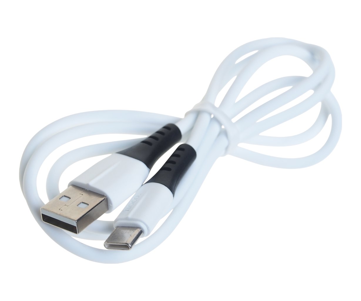 149 р. Кабель USB Type C 3A 1м белый HOCO  с доставкой в г. Кемерово