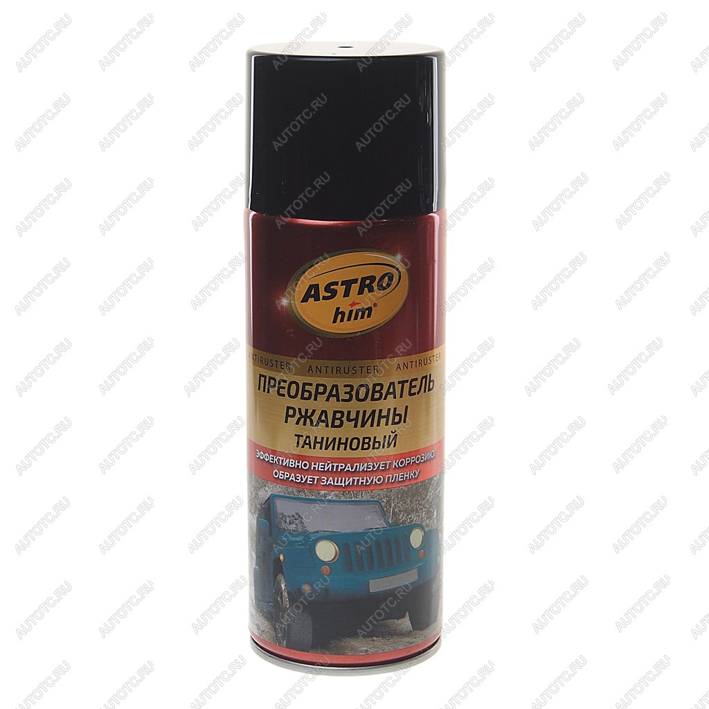 499 р. Преобразователь ржавчины в грунт таниновый 500мл аэрозоль Antiruster ASTROHIM  с доставкой в г. Кемерово