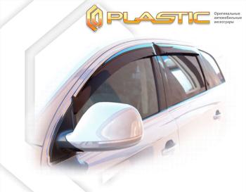 Дефлектора окон CA-Plastic Audi Q7 4L дорестайлинг (2005-2009)