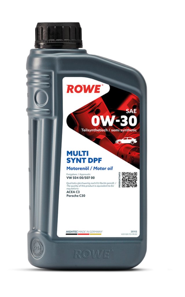2 559 р. Масло моторное HIGHTEC MULTI SYNT DPF C3 0W30 синт.1л ROWE  с доставкой в г. Кемерово