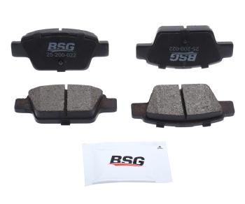839 р. Колодки тормозные FIAT Bravo (06-),Stilo (01-06) задние (4шт.) BSG  с доставкой в г. Кемерово. Увеличить фотографию 1