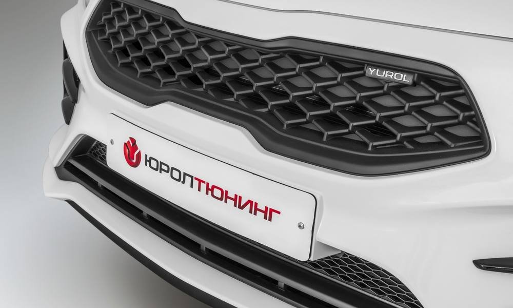 18 199 р. KIA RIO 4 бампер передний  "Kudos Romb" дорейстайлинг с 2017 по 2022 г  с доставкой в г. Кемерово