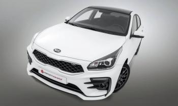 KIA RIO 4 бампер передний  "Kudos LUX" дорейстайлинг с 2017 по 2022 г