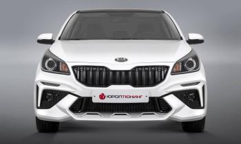 KIA RIO 4 бампер передний  "РОТОР" дорейстайлинг с 2017 по 2022 г