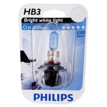 1 499 р. Лампа 12V HB3 65W P20d 4300K блистер (1шт.) Crystal Vision PHILIPS  с доставкой в г. Кемерово. Увеличить фотографию 1