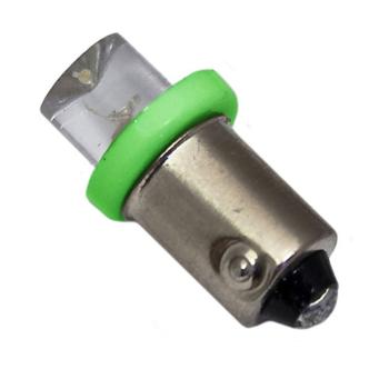 3 р. Лампа светодиодная 12V T4W BA9s Cone Green MEGA ELECTRIC  с доставкой в г. Кемерово. Увеличить фотографию 1