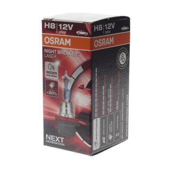 1 849 р. Лампа 12V H8 35W PGJ19-1 +150% 3900K Night Breaker Laser OSRAM  с доставкой в г. Кемерово. Увеличить фотографию 3