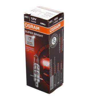 194 р. Лампа 12V H1 100W PX14.5s 3200K Super Bright OSRAM  с доставкой в г. Кемерово. Увеличить фотографию 3