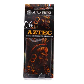 Ароматизатор подвесной пластина №6 (ABERCROMBIE&FITCH-FIERCE COLOGNE) AZTEC AURA FRESH