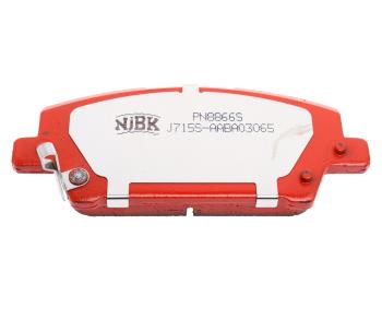 4 699 р. Колодки тормозные HONDA Civic (07-) передние (Sport) (4шт.) NIBK  с доставкой в г. Кемерово. Увеличить фотографию 4