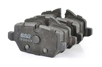 979 р. Колодки тормозные BMW 1 (E81,E87),3 (E90) задние (4шт.) BSG  с доставкой в г. Кемерово. Увеличить фотографию 1