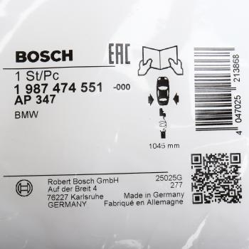 1 229 р. Датчик износа тормозных колодок BMW 1 (F20,F21),3 (F30,F31) задних BOSCH  с доставкой в г. Кемерово. Увеличить фотографию 4