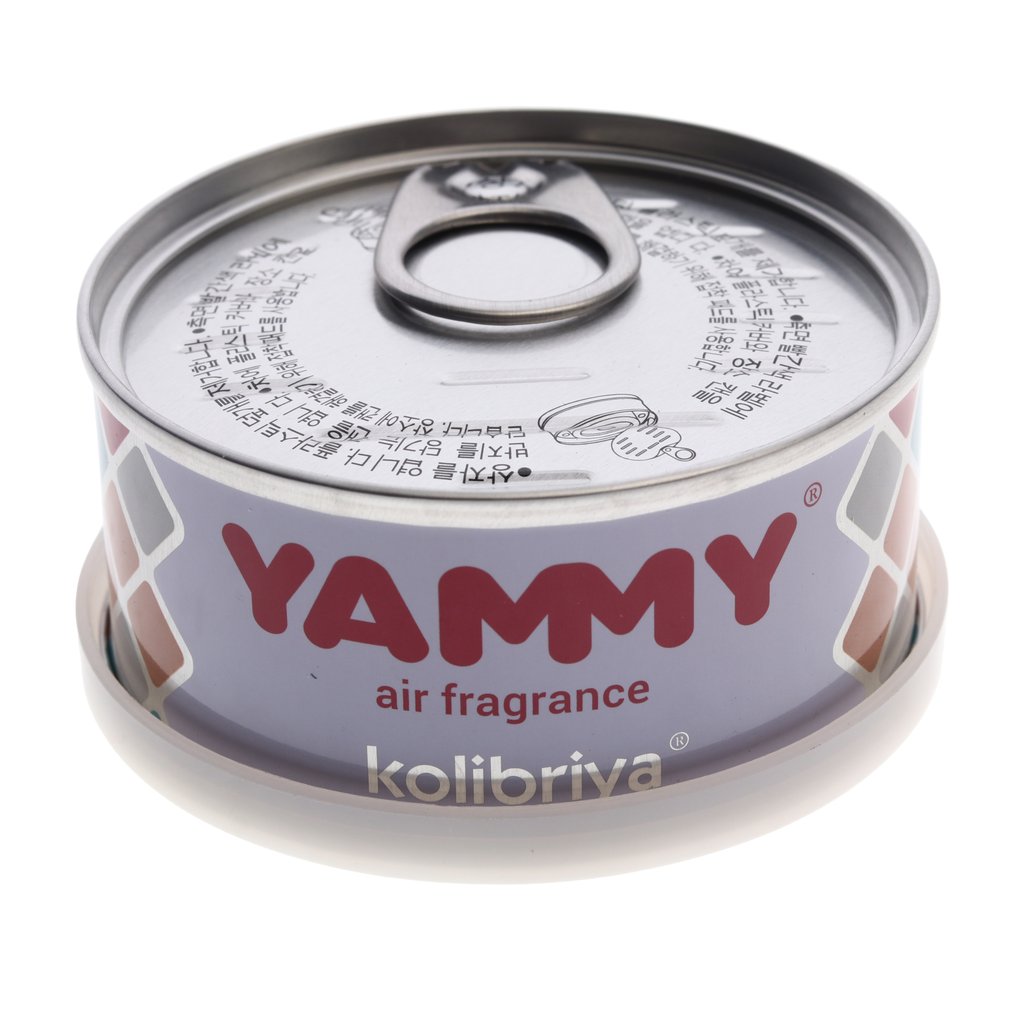 639 р. Ароматизатор на панель приборов меловой (сквош голубой) 105г YAMMY  с доставкой в г. Кемерово