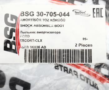 319 р. Пыльник амортизатора FORD Fiesta (95-02) переднего (1шт.) BSG  с доставкой в г. Кемерово. Увеличить фотографию 3
