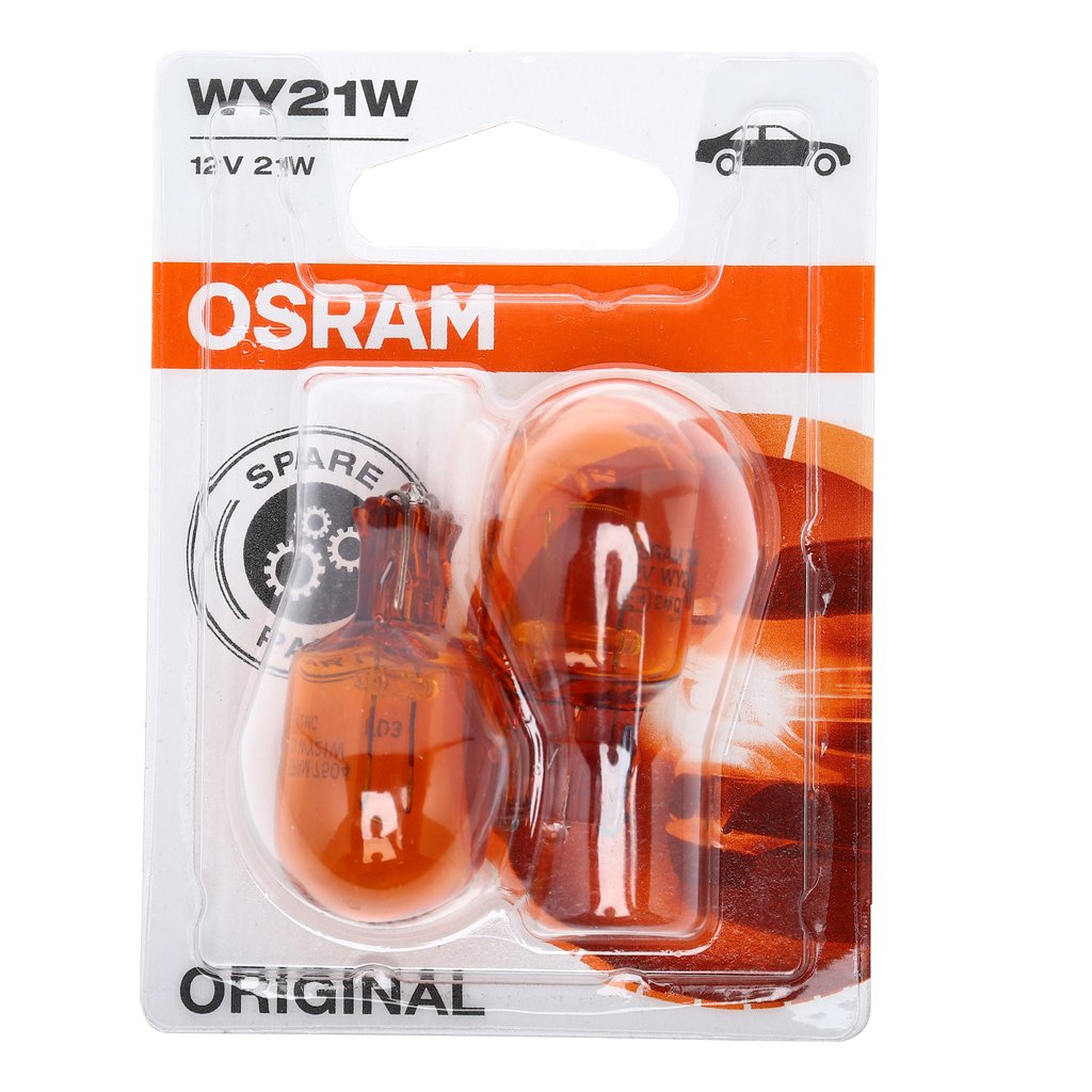 659 р. Лампа светодиодная 12V 10XBLI2 WX3x16d блистер (2шт.) Yellow OSRAM  с доставкой в г. Кемерово