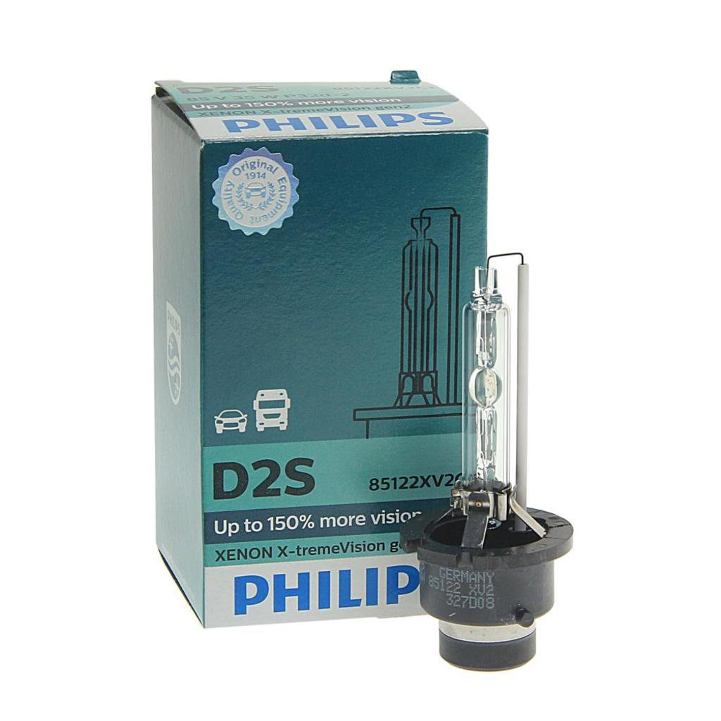 5 999 р. Лампа ксеноновая D2S 35W +150% P32d-2 4800K Xenon X-Treme Vision Gen2 PHILIPS  с доставкой в г. Кемерово