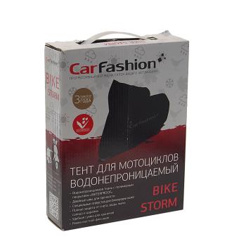 1 299 р. Тент на мотоцикл (XL) 250х125х83см CARFASHION  с доставкой в г. Кемерово. Увеличить фотографию 3
