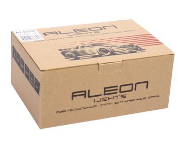 2 999 р. Фара противотуманная RENAULT Logan светодиодная 30W 6000К белыйжелтый (2шт.) ALEON  с доставкой в г. Кемерово. Увеличить фотографию 4